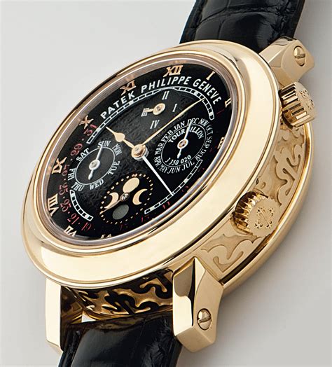 patek philippe black watches price|patek philippe average price.